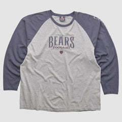 Chicago Bears NFL 2000s Long Sleeve T-shirt Heather Gray Vintage