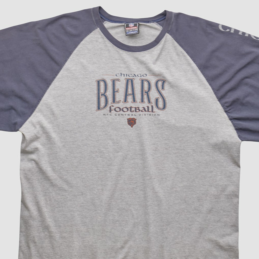 Chicago Bears NFL 2000s Long Sleeve T-shirt Heather Gray Vintage