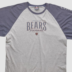 Chicago Bears NFL 2000s Long Sleeve T-shirt Heather Gray Vintage