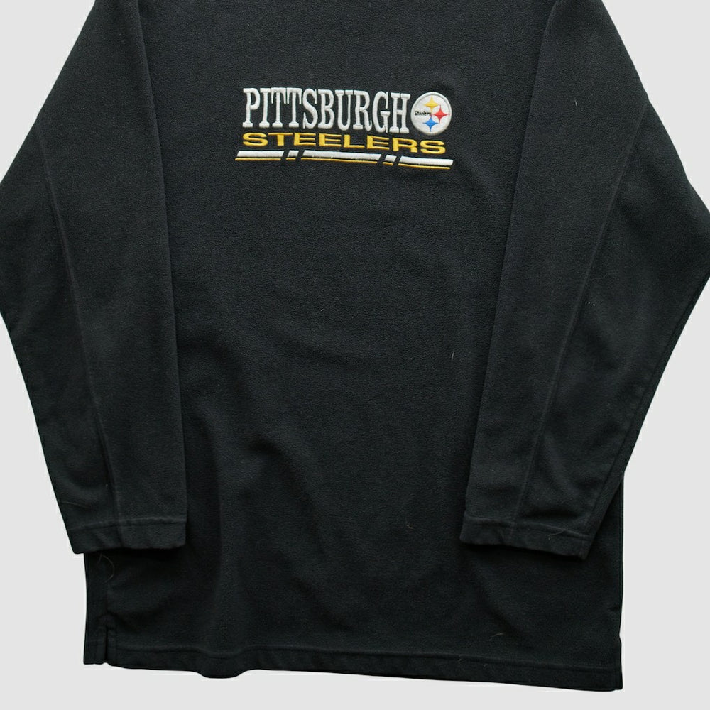 Pittsburgh Steelers NFL 2000s Pullover Sweatshirt Black Vintage