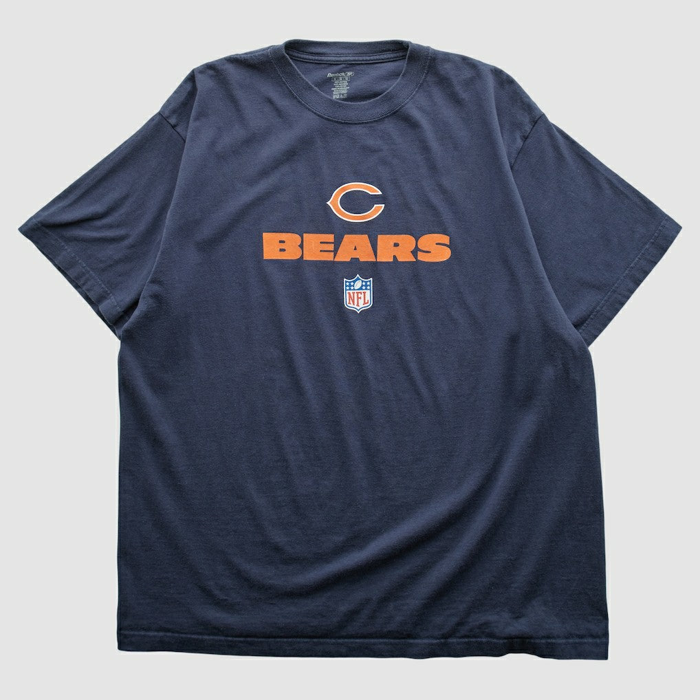 Chicago Bears Reebok 2000s T-shirt Navy Vintage