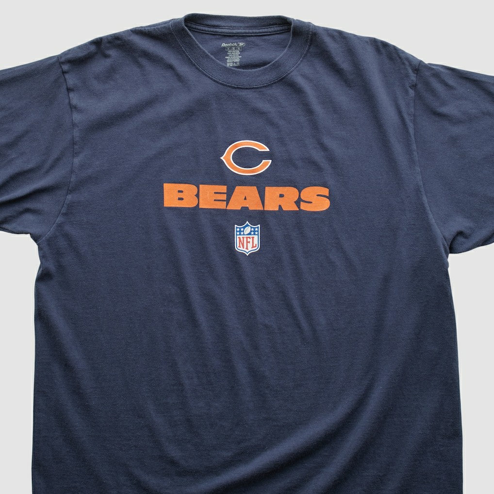 Chicago Bears Reebok 2000s T-shirt Navy Vintage