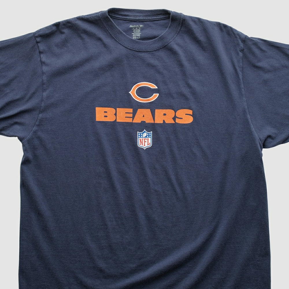 Chicago Bears Reebok 2000s T-shirt Navy Vintage