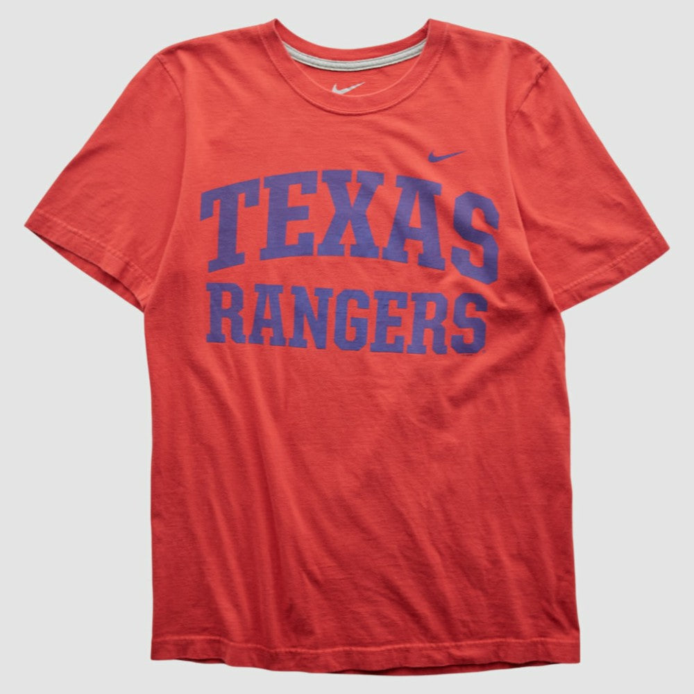 Texas Rangers Nike 2010s T-shirt - Red - S by Fanatics Real Vintage T-shirts
