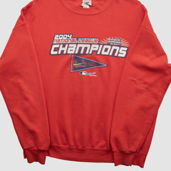 St. Louis Cardinals Lee Apparel 2004 Pullover Sweatshirt - Red - XL by Fanatics Real Vintage Pullover
