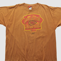 Kansas City Chiefs Reebok 2003 T-shirt Brown Vintage