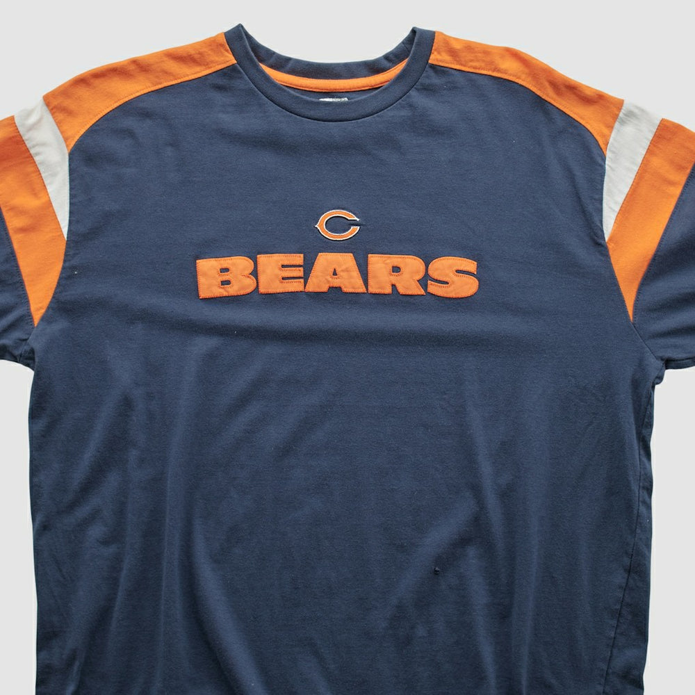 Chicago Bears NFL 2000s Long Sleeve T-shirt Navy Vintage
