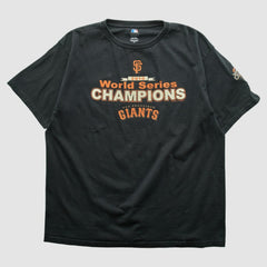 San Francisco Giants Genuine Merchandise 2010 T-shirt - Black - 2XL by Fanatics Real Vintage T-shirts