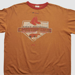 Boston Red Sox Majestic 2005 T-shirt - Orange - 2XL by Fanatics Real Vintage T-shirts
