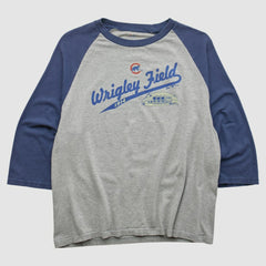 Chicago Cubs Majestic 2009 T-shirt - Heather Gray - M by Fanatics Real Vintage T-shirts