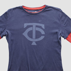 Minnesota Twins Nike 2010s Long Sleeve T-shirt - Navy - M by Fanatics Real Vintage T-shirts