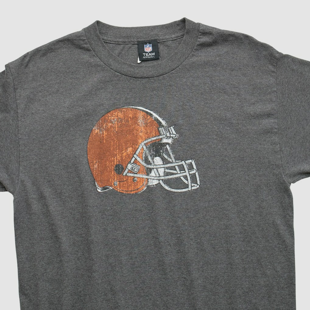 Cleveland Browns NFL 2010s T-shirt Dark Heather Gray Vintage