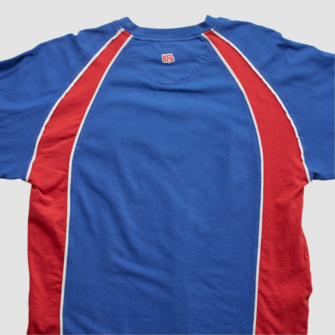 New York Giants NFL 2000s Long Sleeve T-shirt Blue Vintage