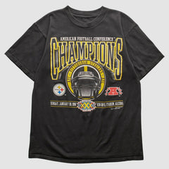 Pittsburgh Steelers 1996 T-shirt Black Vintage