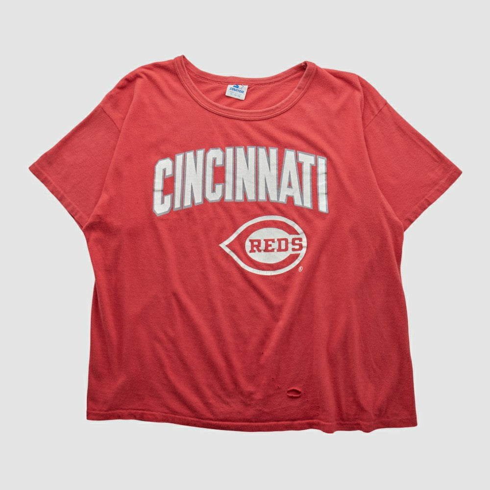 Cincinnati Reds Starter 90s T-shirt - Red - XL by Fanatics Real Vintage T-shirts