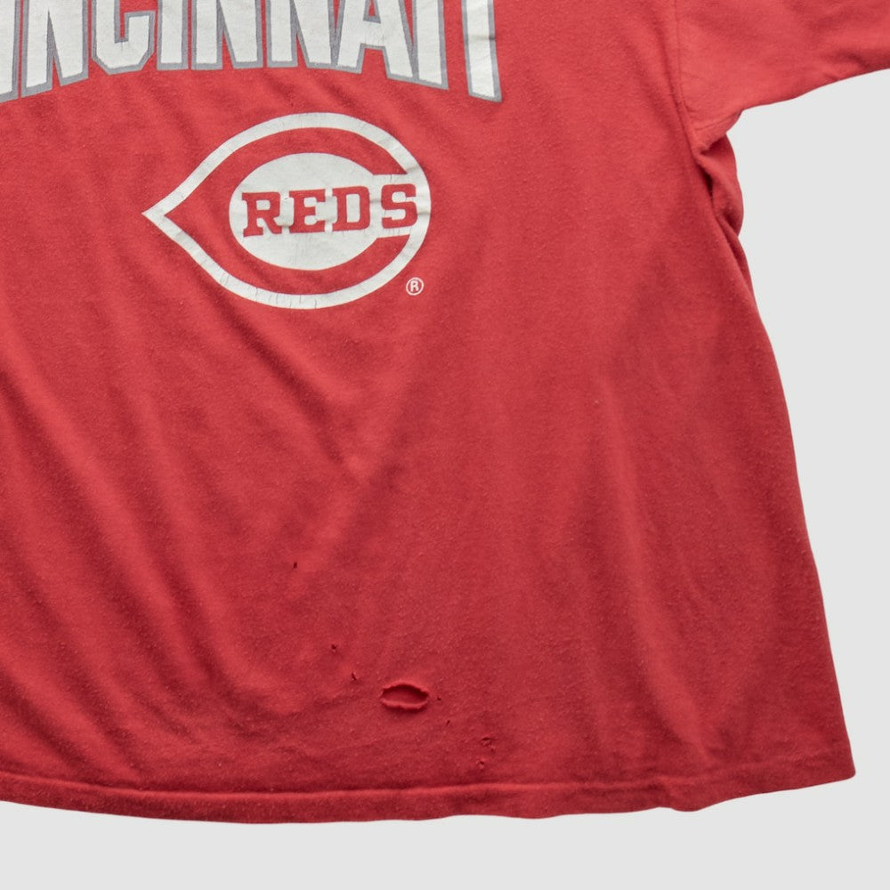 Cincinnati Reds Starter 90s T-shirt - Red - XL by Fanatics Real Vintage T-shirts