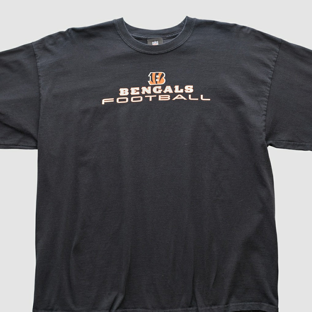 Cincinnati Bengals NFL 2010s Long Sleeve T-shirt Black Vintage