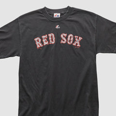 Boston Red Sox Majestic 2010s T-shirt - Black - M by Fanatics Real Vintage T-shirts