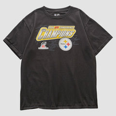 Pittsburgh Steelers NFL 2010 T-shirt Black Vintage