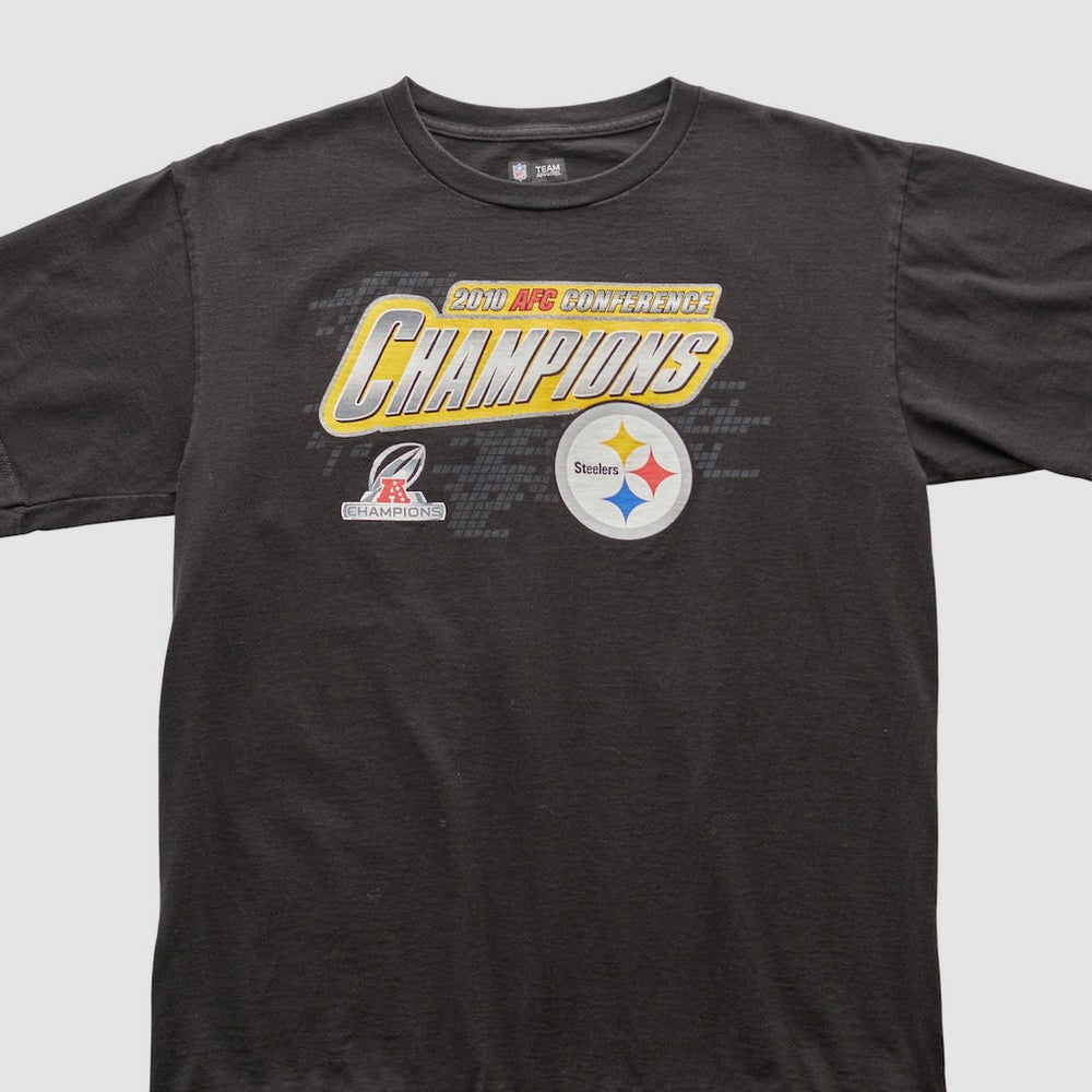 Pittsburgh Steelers NFL 2010 T-shirt Black Vintage