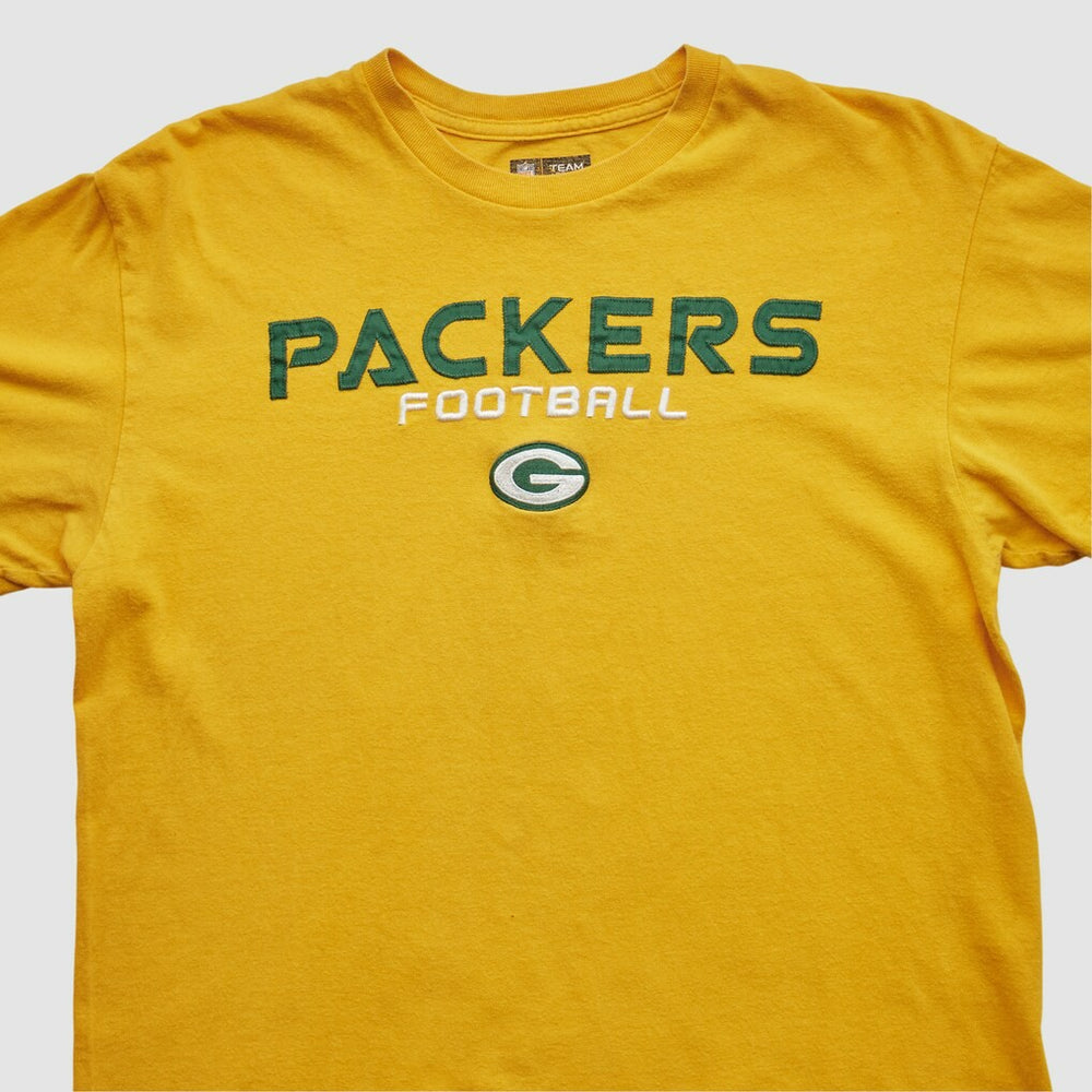 Green Bay Packers NFL 2000s T-shirt Yellow Vintage