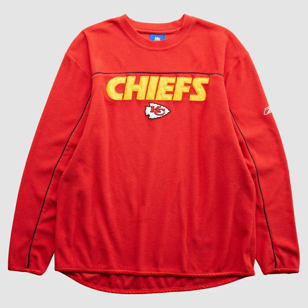 Kansas City Chiefs NFL 2000s Pullover Sweatshirt Red Vintage