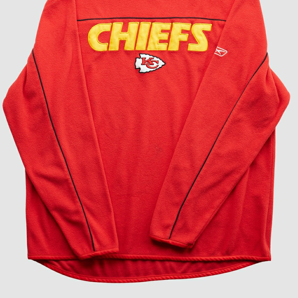 Kansas City Chiefs NFL 2000s Pullover Sweatshirt Red Vintage