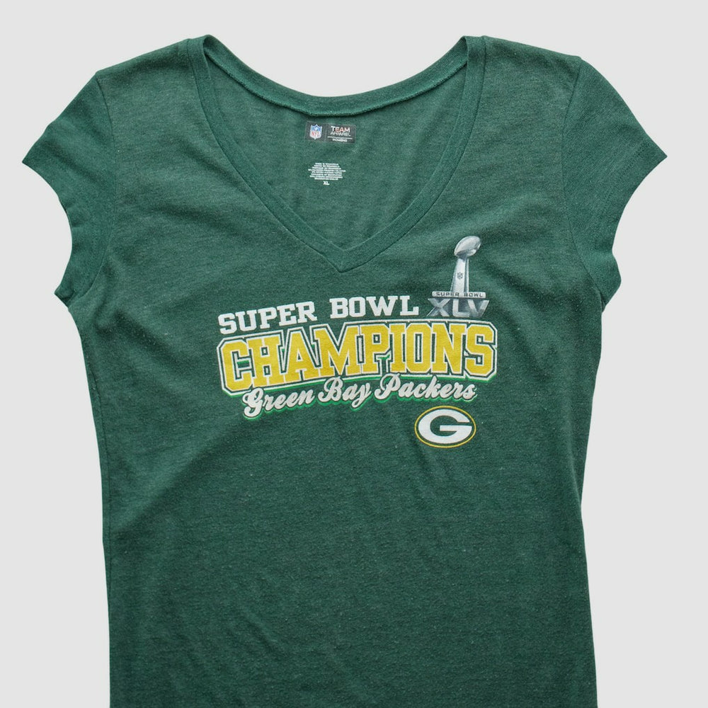 Green Bay Packers NFL 2011 T-shirt Green Vintage
