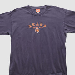 Chicago Bears NFL 2000s Long Sleeve T-shirt Navy Vintage