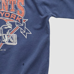 New York Giants Logo Athletic 90s Pullover Sweatshirt Navy Vintage