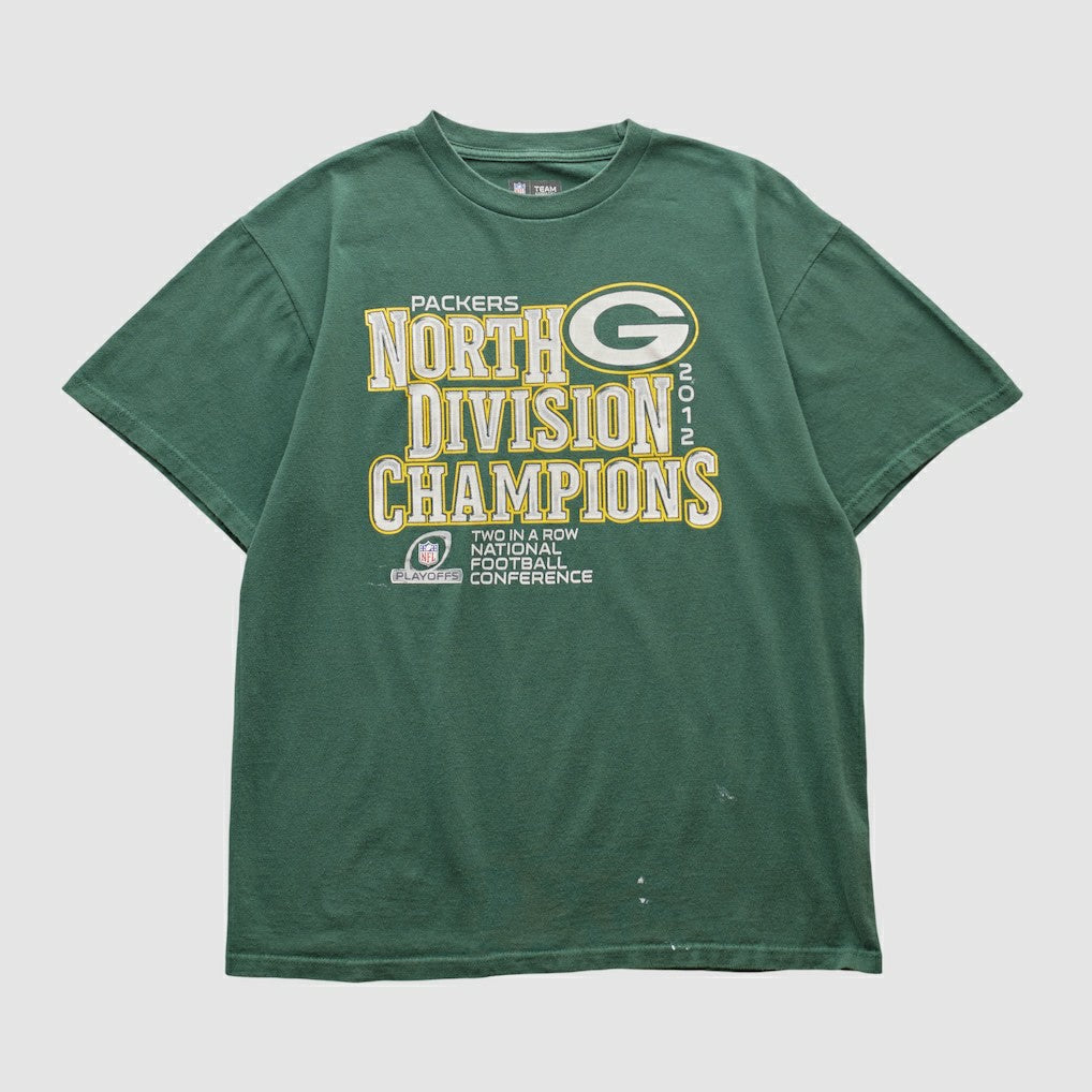 Green Bay Packers NFL 2012 T-shirt Green Vintage