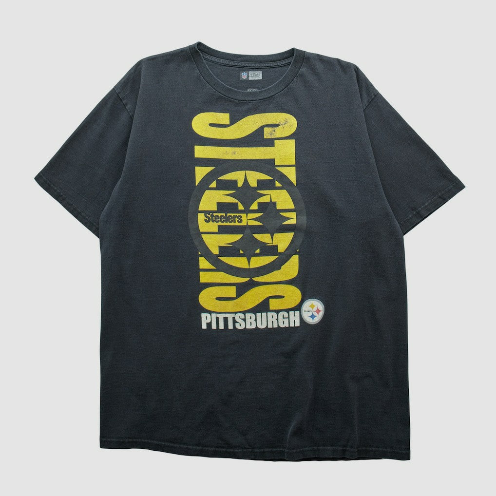 Pittsburgh Steelers NFL 2000s T-shirt Black Vintage