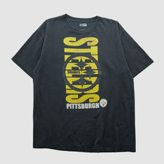 Pittsburgh Steelers NFL 2000s T-shirt Black Vintage