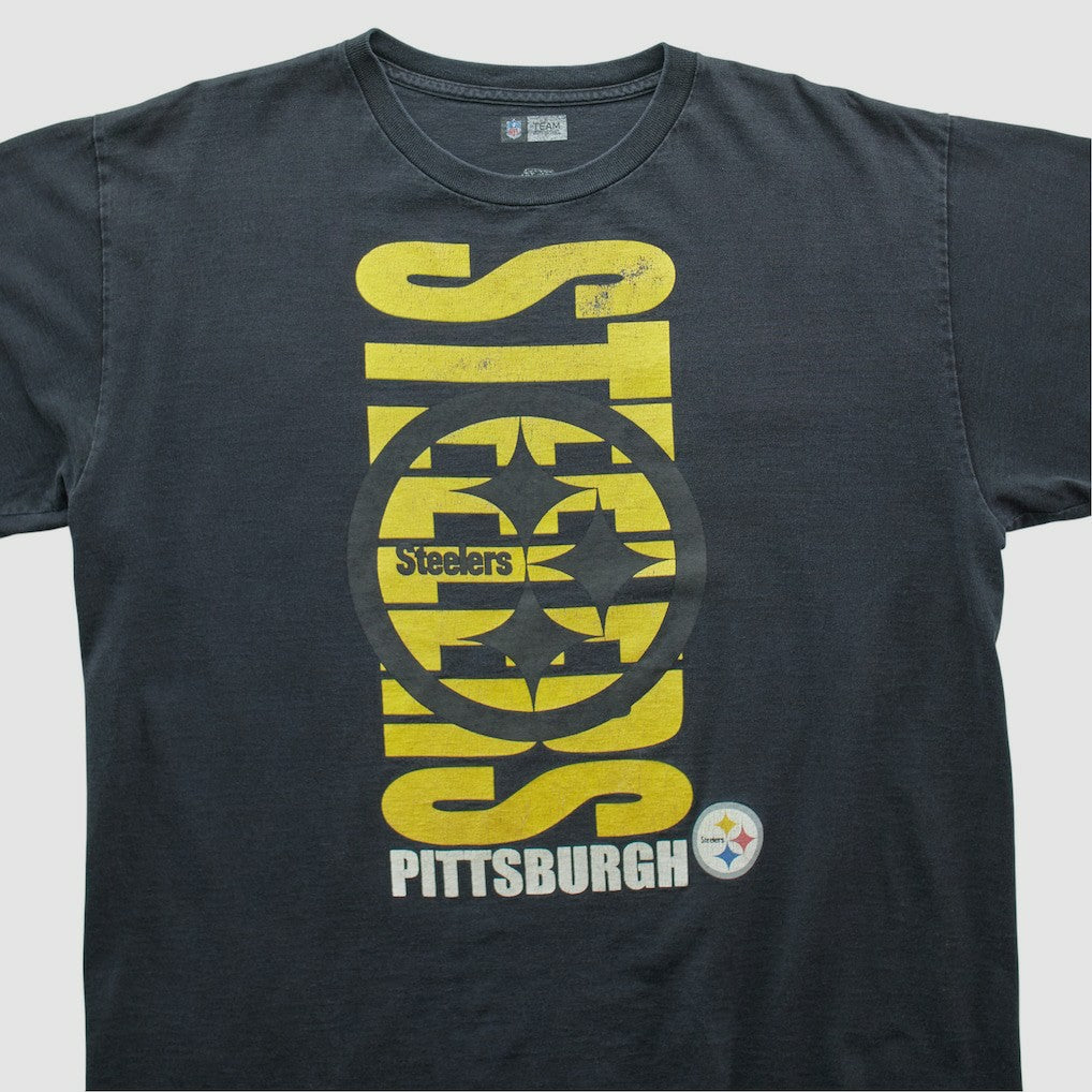 Pittsburgh Steelers NFL 2000s T-shirt Black Vintage