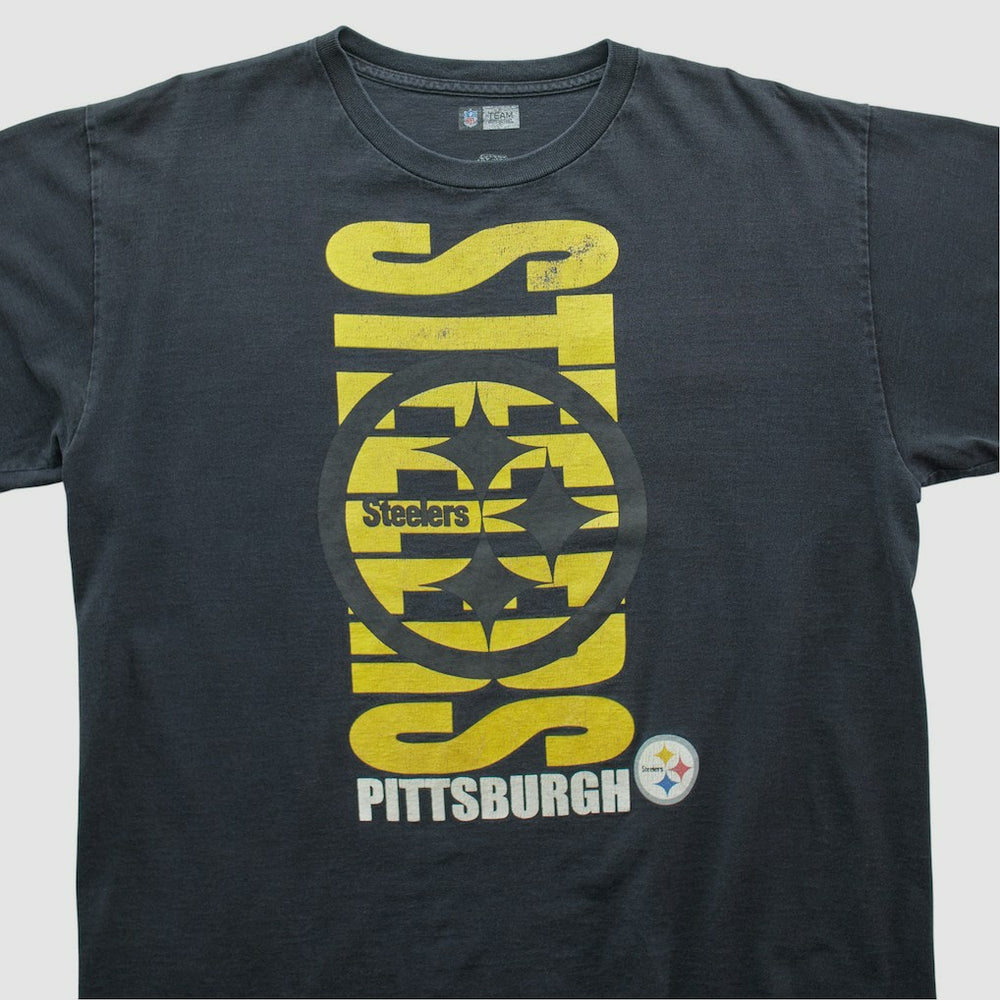 Pittsburgh Steelers NFL 2000s T-shirt Black Vintage