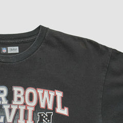 Superbowl XLVII NFL 2013 T-shirt Black Vintage
