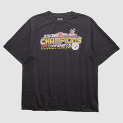Pittsburgh Steelers NFL 2010 T-shirt Black Vintage
