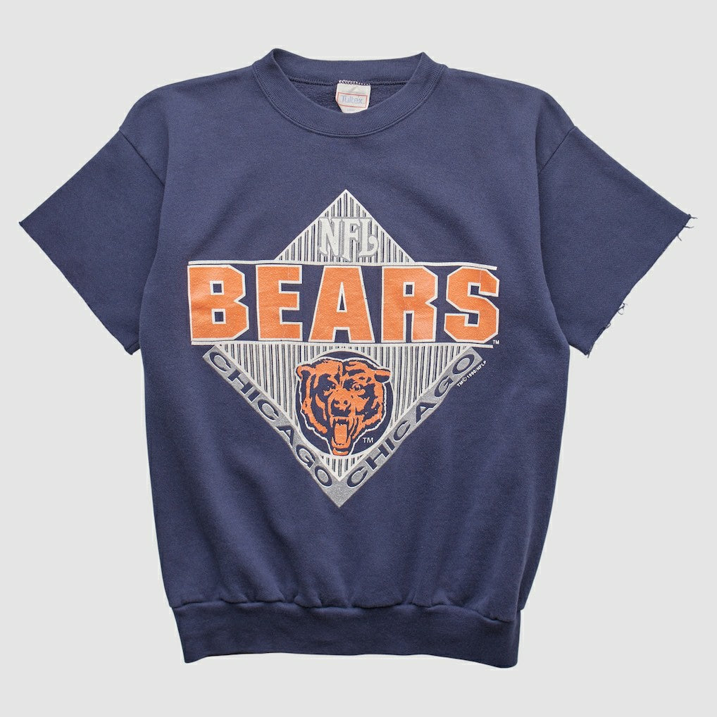Chicago Bears Tultex 90s Pullover Sweatshirt Navy Vintage