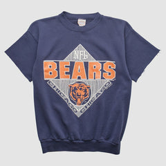 Chicago Bears Tultex 90s Pullover Sweatshirt Navy Vintage