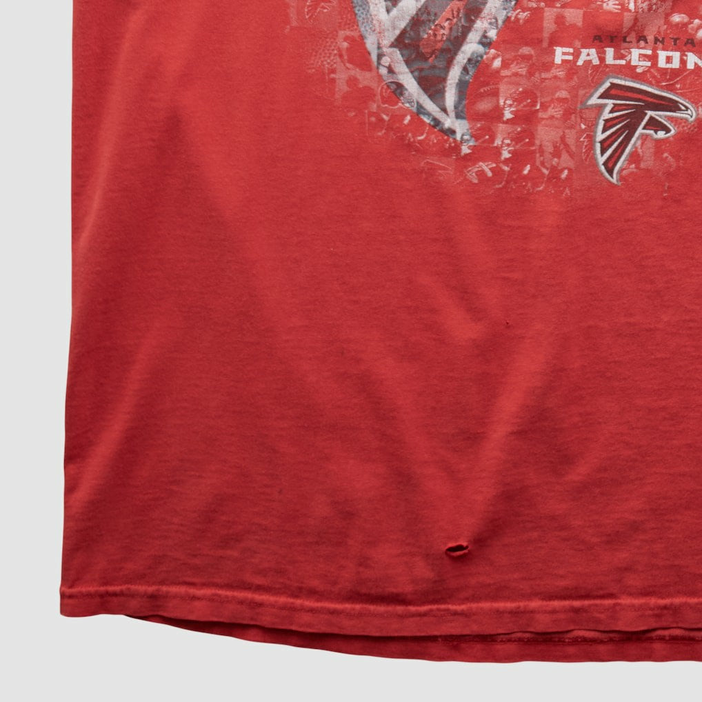 Atlanta Falcons NFL 2000s T-shirt Red Vintage