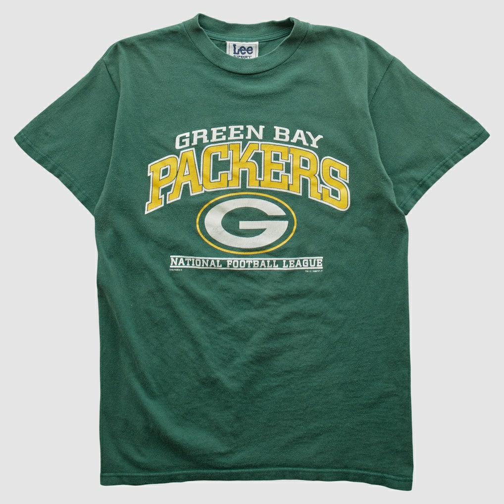Green Bay Packers Lee Apparel 90s T-shirt Green Vintage