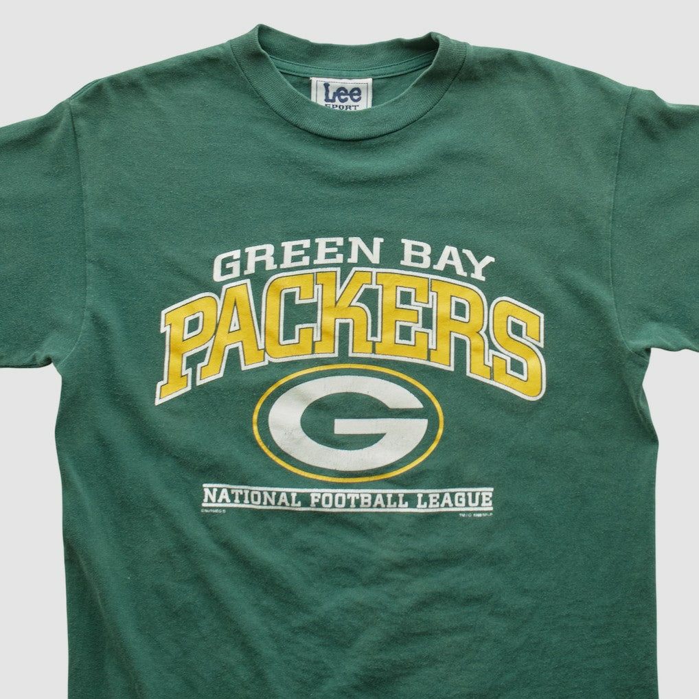 Green Bay Packers Lee Apparel 90s T-shirt Green Vintage