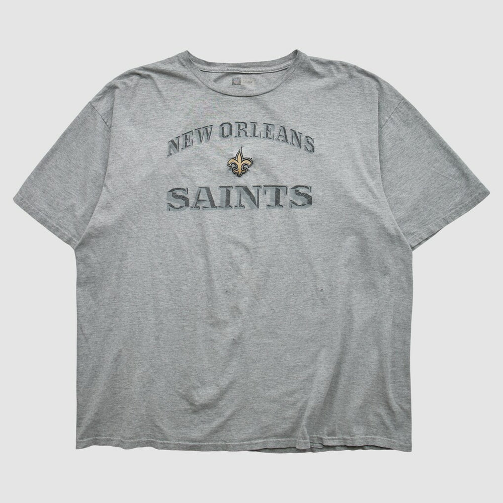 New Orleans Saints NFL 2000s T-shirt Heather Gray Vintage