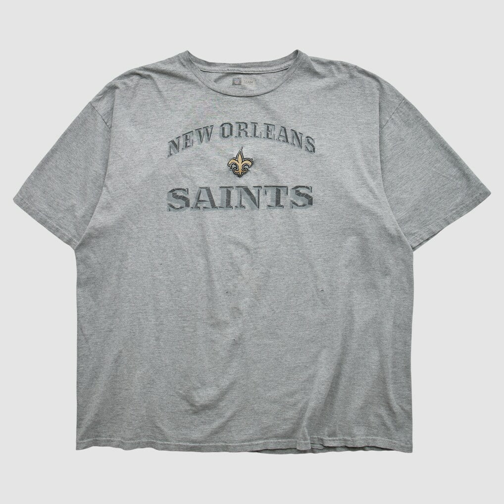 New Orleans Saints NFL 2000s T-shirt Heather Gray Vintage
