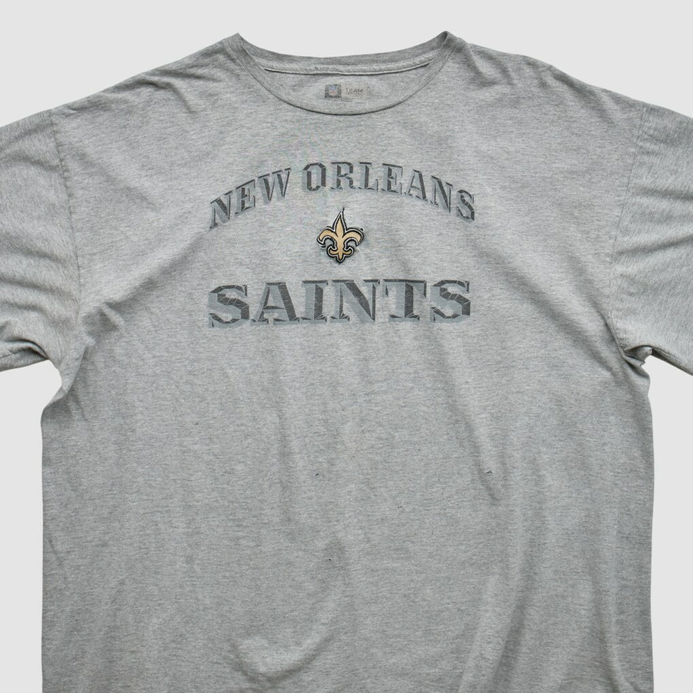 New Orleans Saints NFL 2000s T-shirt Heather Gray Vintage