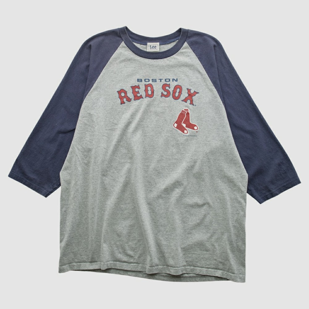 Boston Red Sox Lee Apparel 2007 T-shirt - Heather Gray - 2XL by Fanatics Real Vintage T-shirts