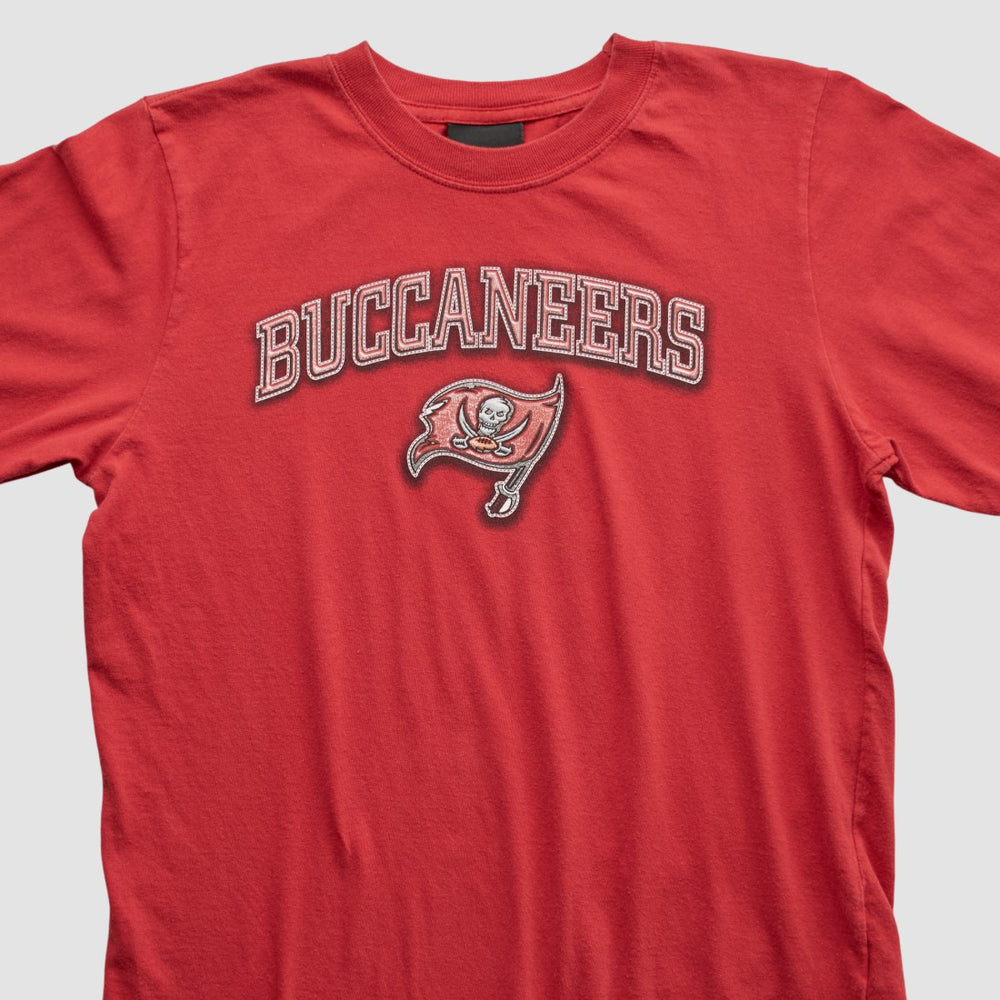 Tampa Bay Buccaneers Reebok 2000s Long Sleeve T-shirt Red Vintage