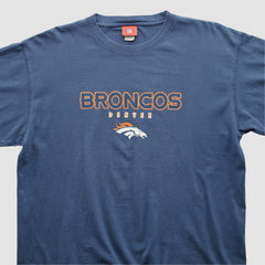 Denver Broncos NFL 2000s T-shirt Blue Vintage