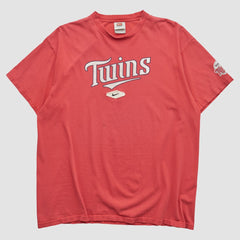 Minnesota Twins Nike 2000s T-shirt - Red - 2XL by Fanatics Real Vintage T-shirts