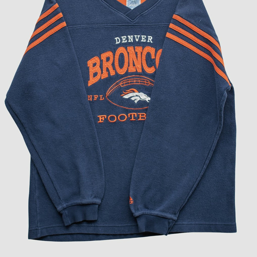 Denver Broncos 2000s Pullover Sweatshirt Navy Vintage